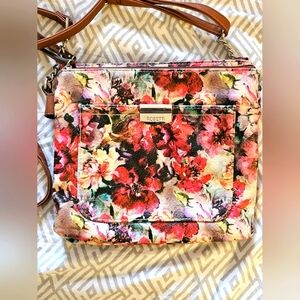 Rosetti Floral crossbody purse handbag